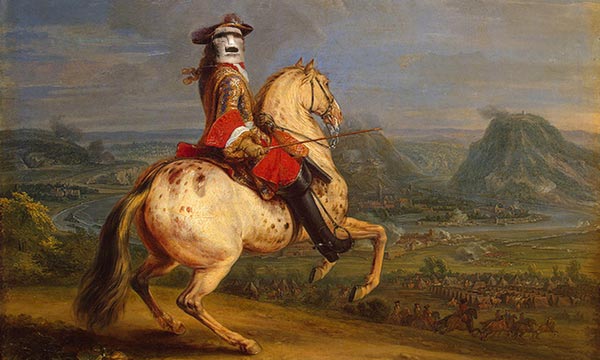 painting soldier on horse