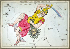 Perseus constellation