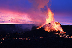 Sabian Symbol for Virgo 17 - Volcano explosion